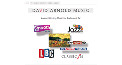 Desktop Screenshot of davidarnoldmusic.com